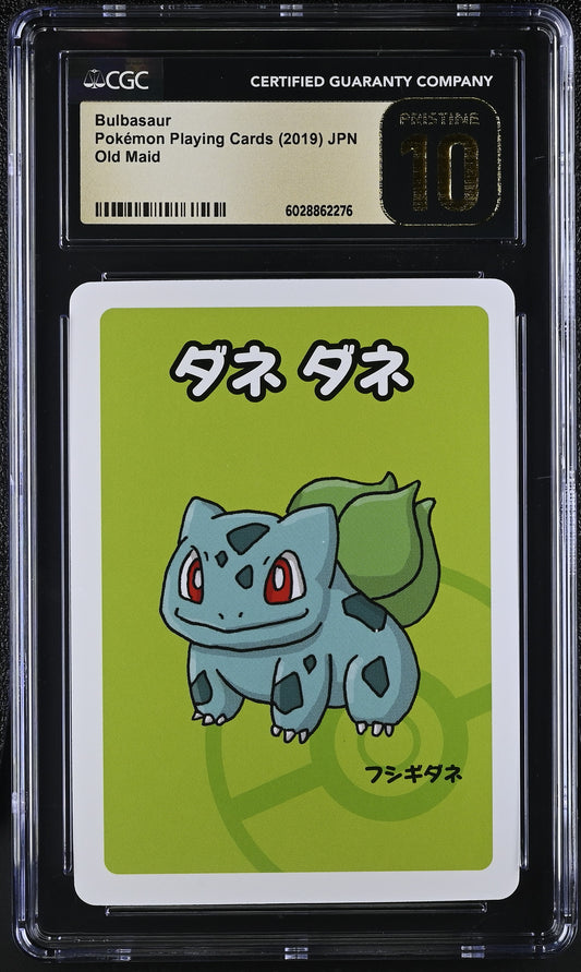 Bulbasaur (2019 Old Maid) CGC Pristine 10 🏆