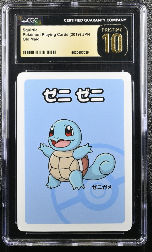 Squirtle (2019 Old Maid) CGC Pristine 10 🏆