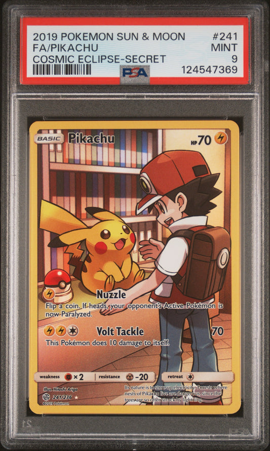 Pikachu (241/236) PSA Mint 9
