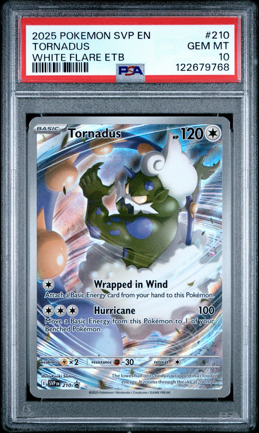 Tornadus (#210) PSA Gem Mint 10 💎