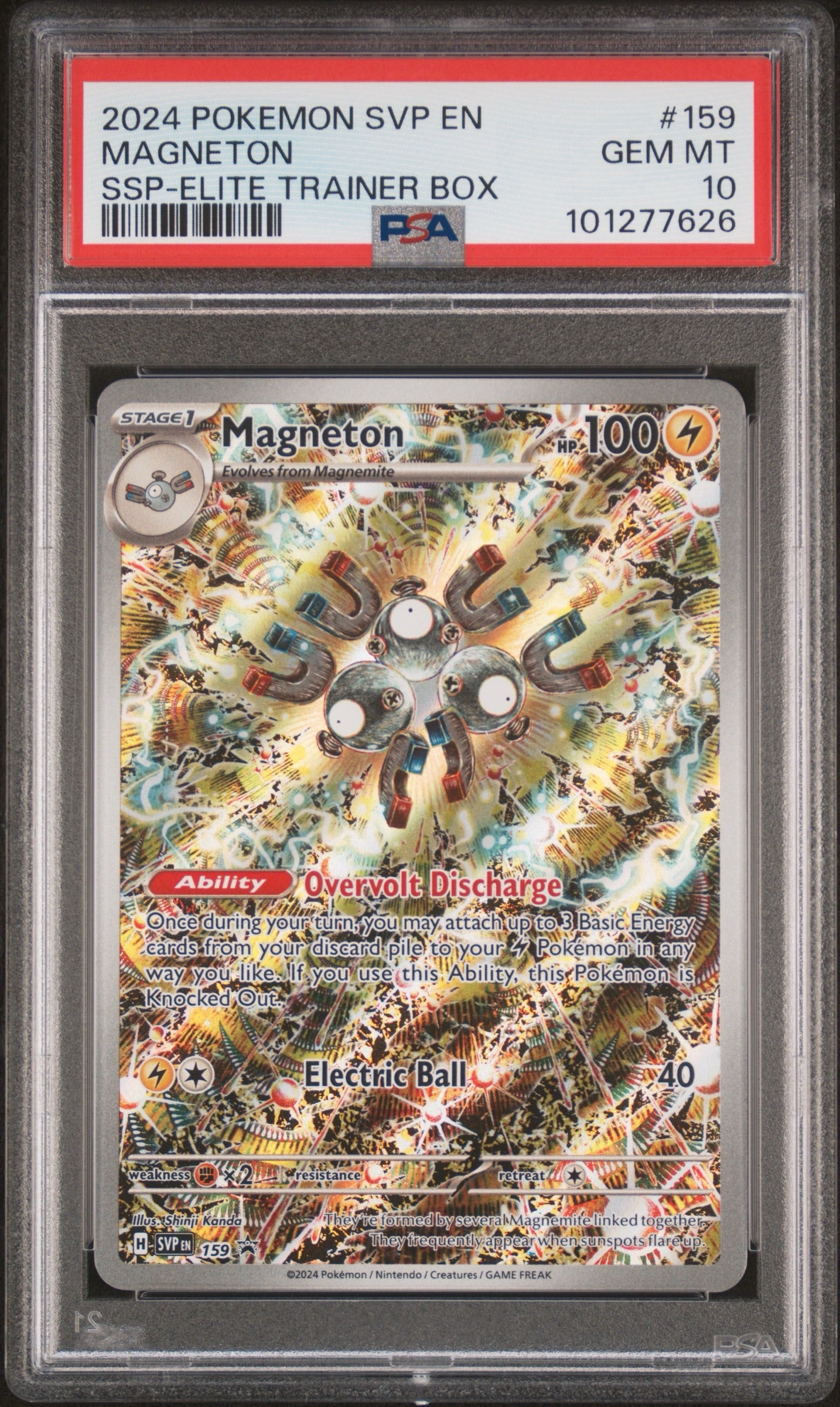 Magneton (#159) PSA Gem Mint 10 💎