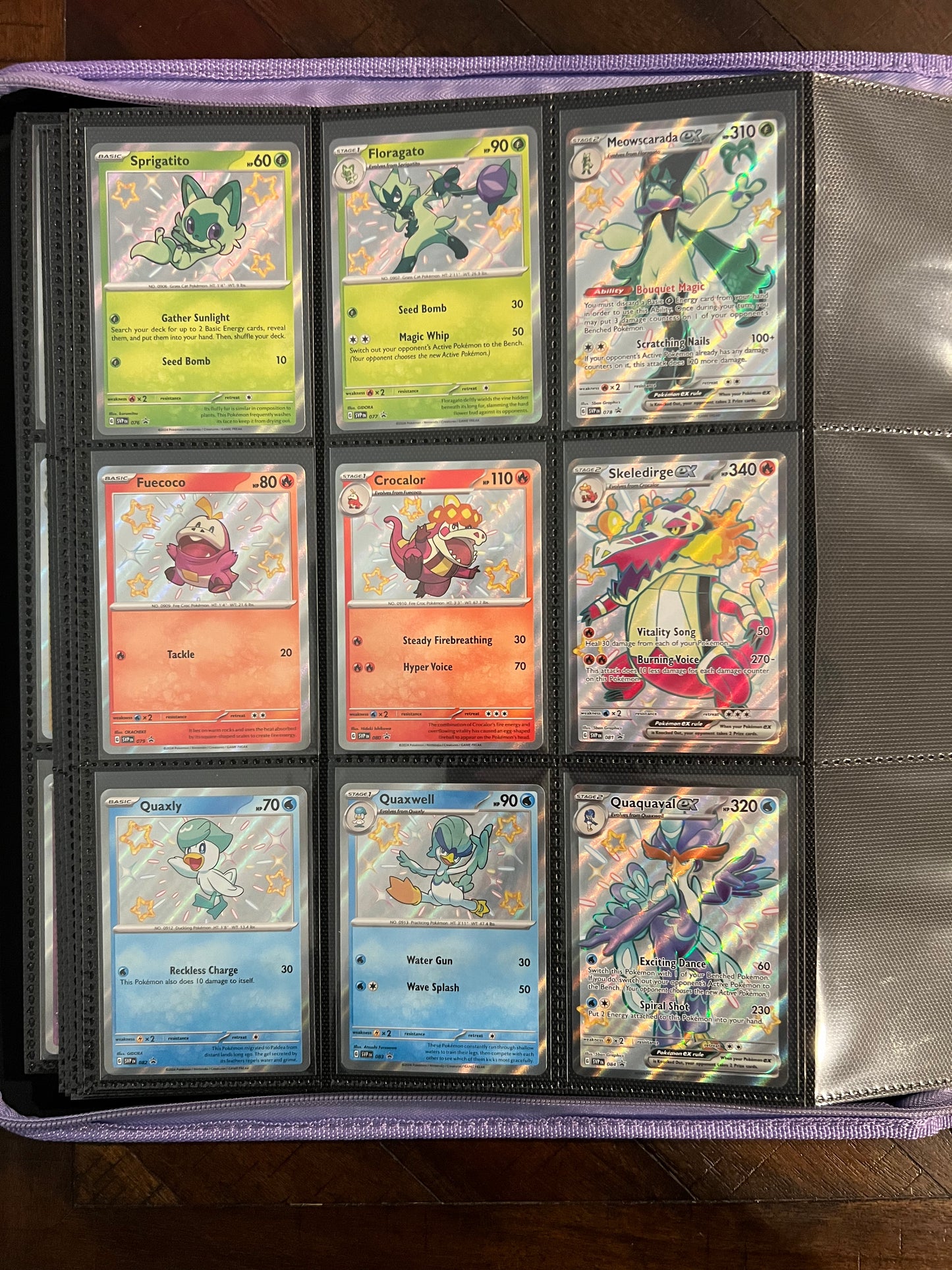 Pokémon Paldean Fates Complete Master Set W/ Promo Cards!