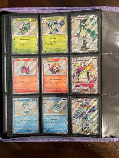 Pokémon Paldean Fates Complete Master Set W/ Promo Cards!