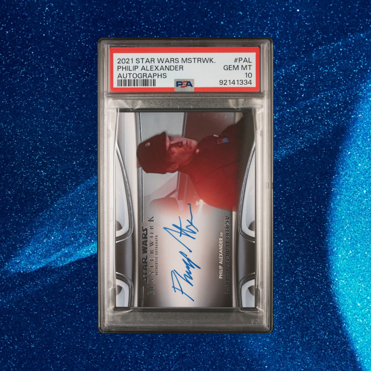 Philip Alexander as Imperial Security Officer, Autographed (Star Wars Masterwork 2021) - POP 2!