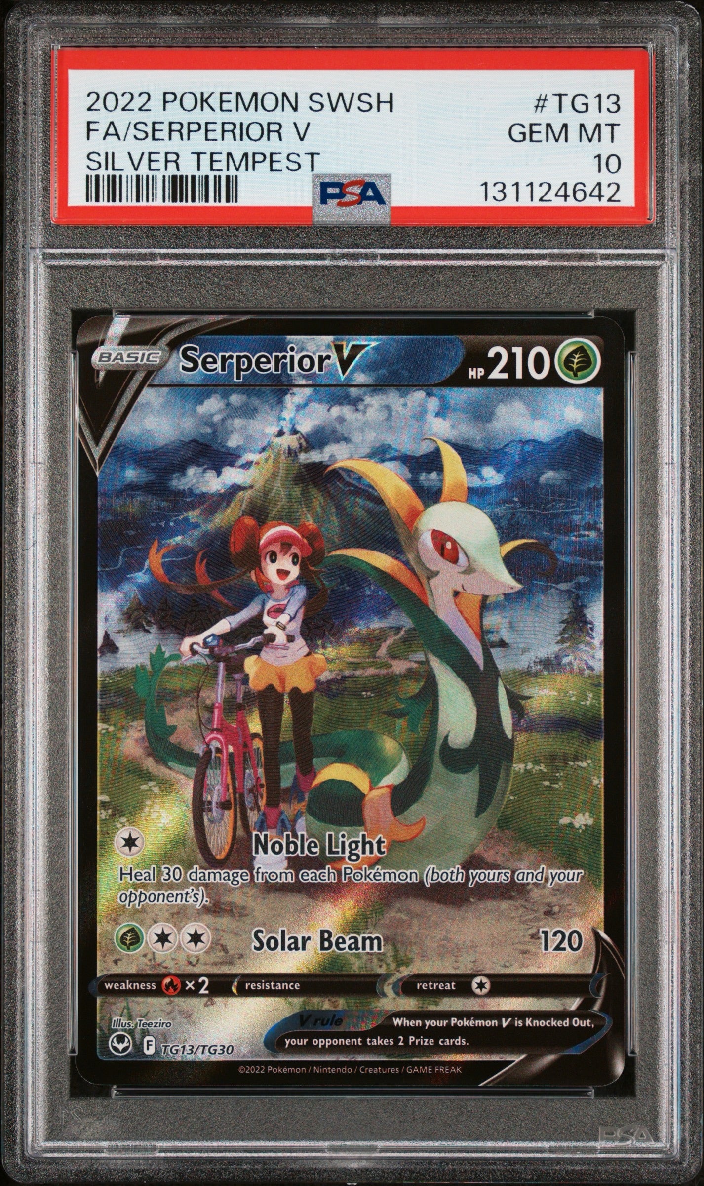 Serperior V (TG13/TG30) PSA Gem Mint 10 💎