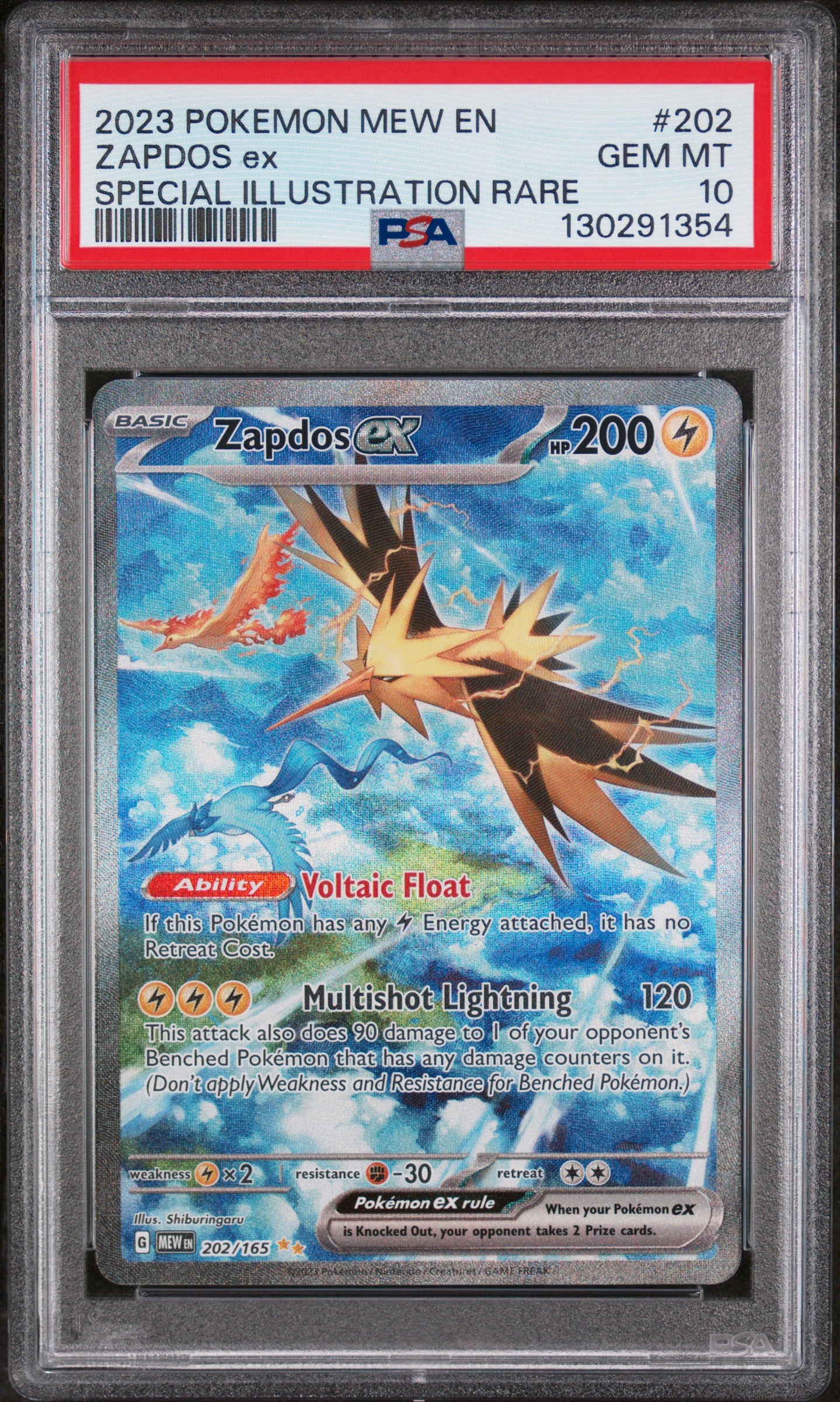 Zapdos (202/165) PSA Gem Mint 10 💎