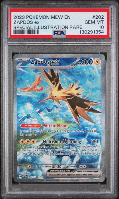 Zapdos (202/165) PSA Gem Mint 10 💎