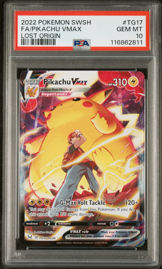 Pikachu Vmax (TG17/TG30) PSA Gem Mint 10 💎
