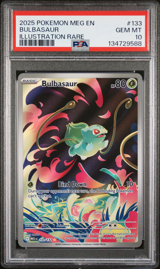 Bulbasaur (133/132) PSA Gem Mint 10 💎