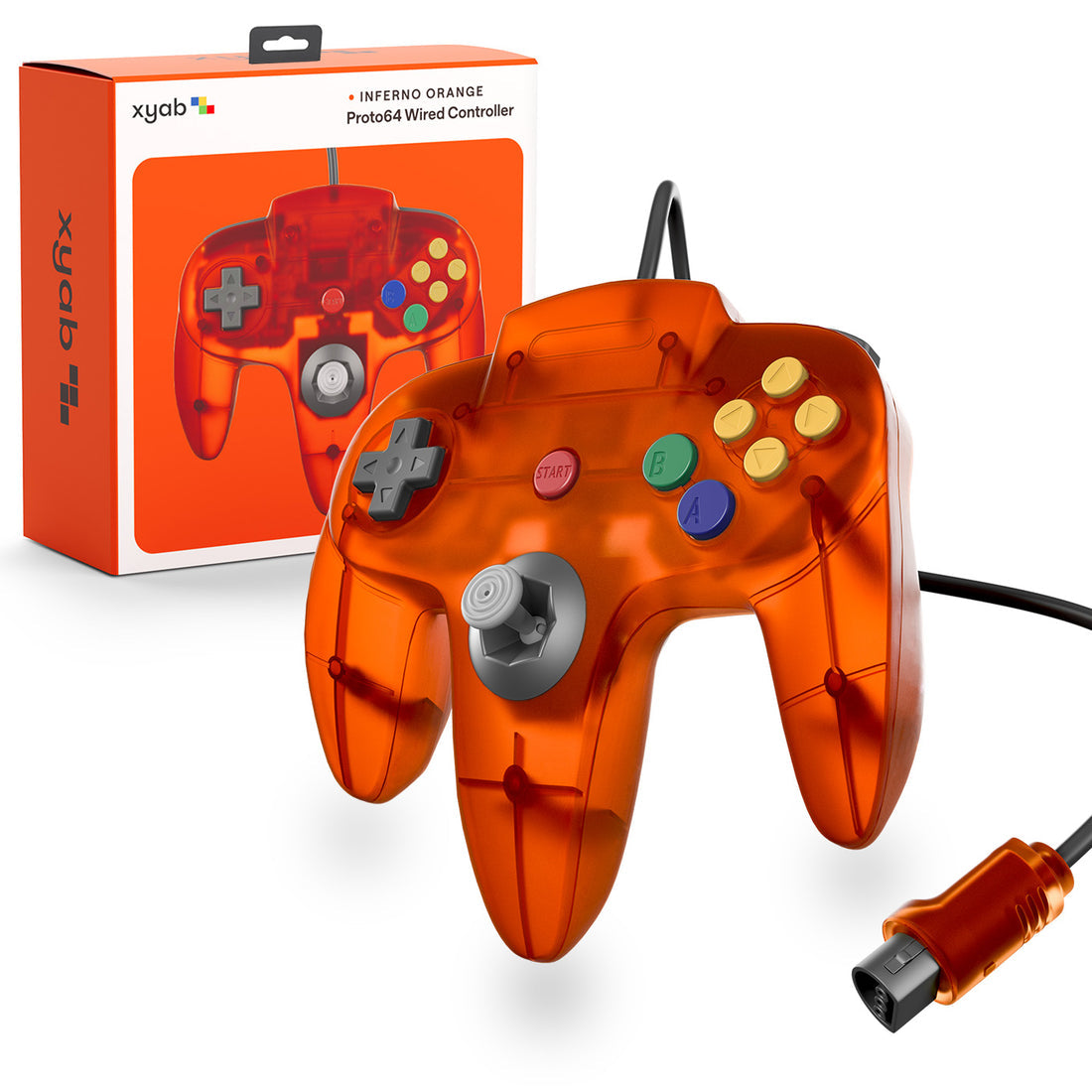 Nintendo 64 Controller - Inferno Orange 🍊