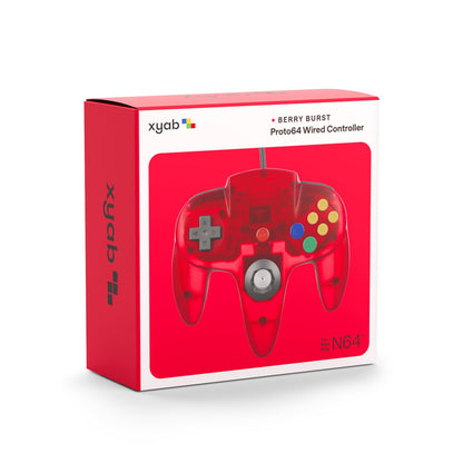 Nintendo 64 Controller - Berry Burst Red 🍒