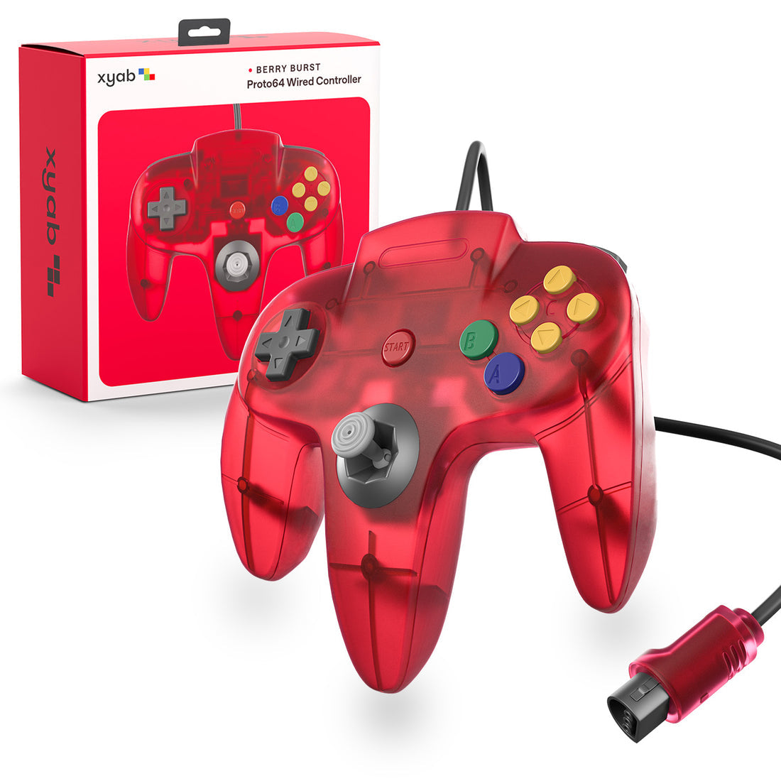 Nintendo 64 Controller - Berry Burst Red 🍒