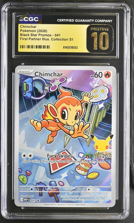 Chimchar (#041) CGC Pristine 10 🏆