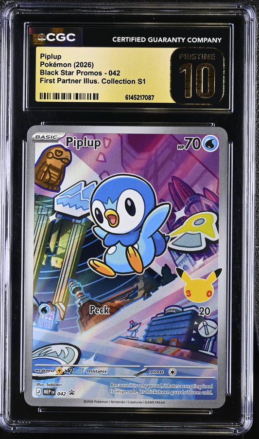 Piplup (#042) CGC Pristine 10 🏆