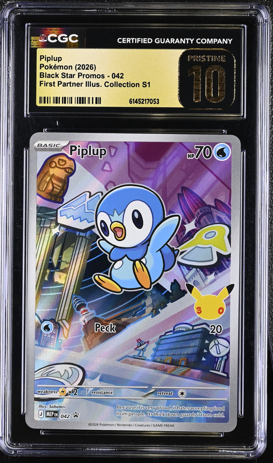 Piplup (#042) CGC Pristine 10 🏆