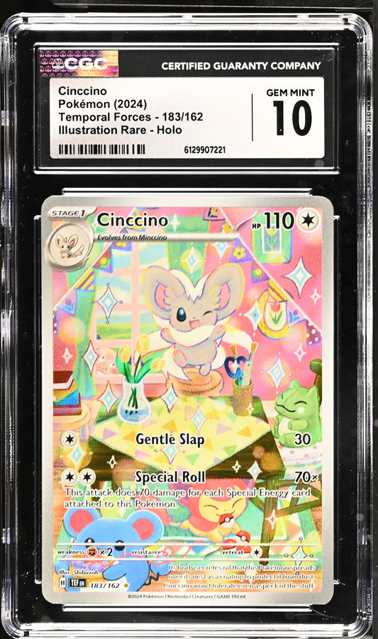 Cinccino (183/162) CGC Gem Mint 10 💎