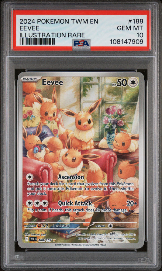 Eevee (188/167) PSA Gem Mint 10 💎