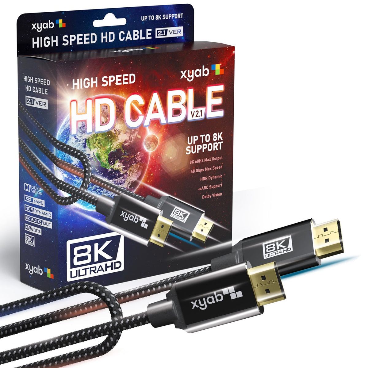 Universal HDMI 2.1 Ultra High Speed Cable