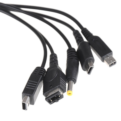 5-in-1 Charging Cable for Nintendo Handheld Consoles